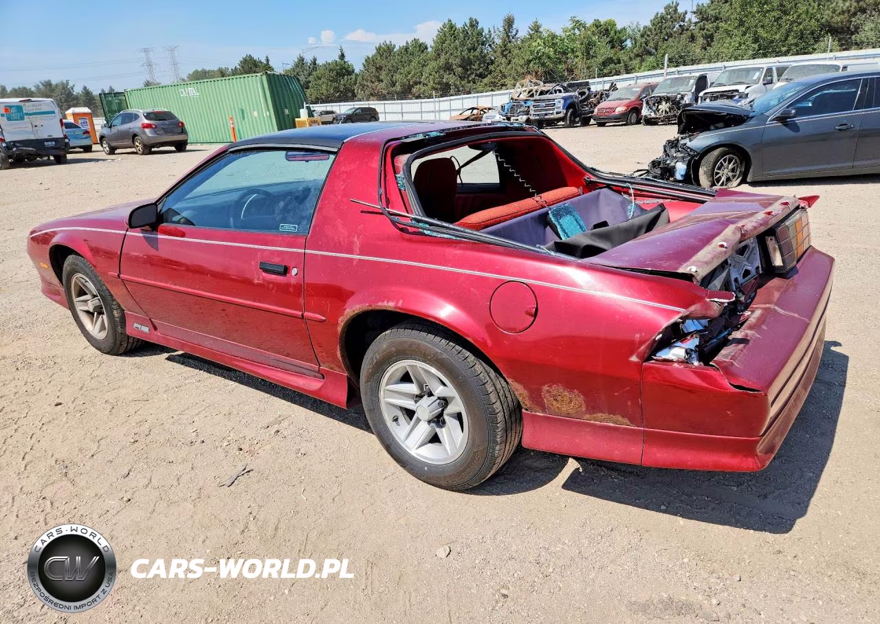1992 Chevrolet Camaro Rs VIN:1G1FP23E3NL113450 - 2