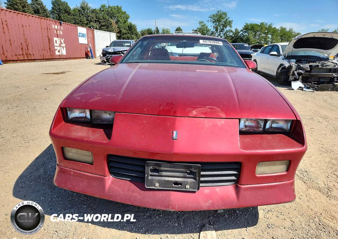 1992 Chevrolet Camaro Rs VIN:1G1FP23E3NL113450 - 5
