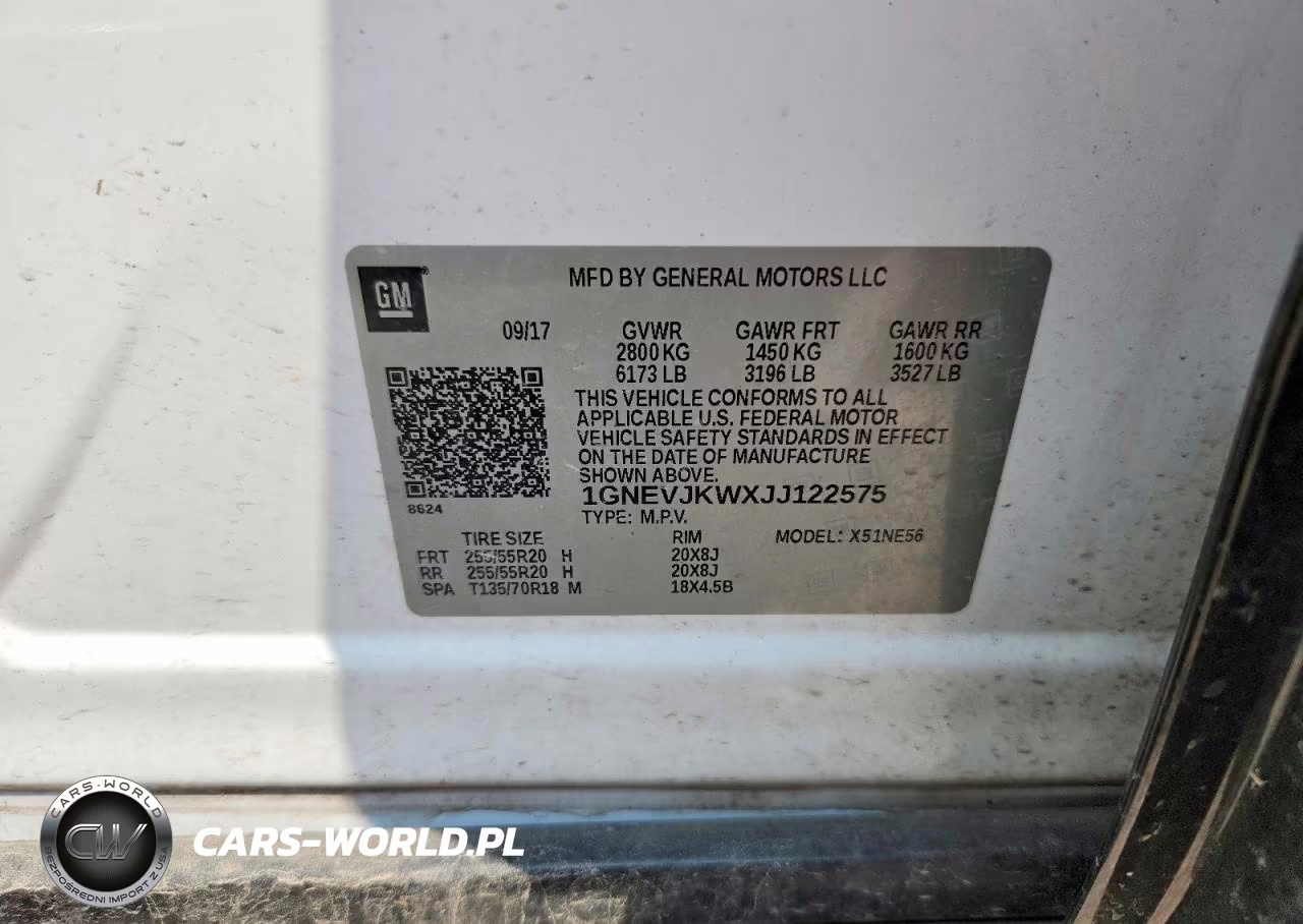 2018 Chevrolet Traverse Premier VIN:1GNEVJKWXJJ122575 - 12