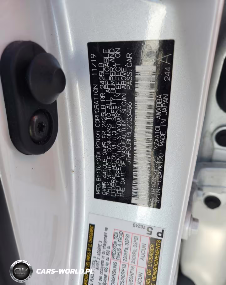 2020 Lexus Ux 200 VIN:JTHP3JBH3L2023486 - 13