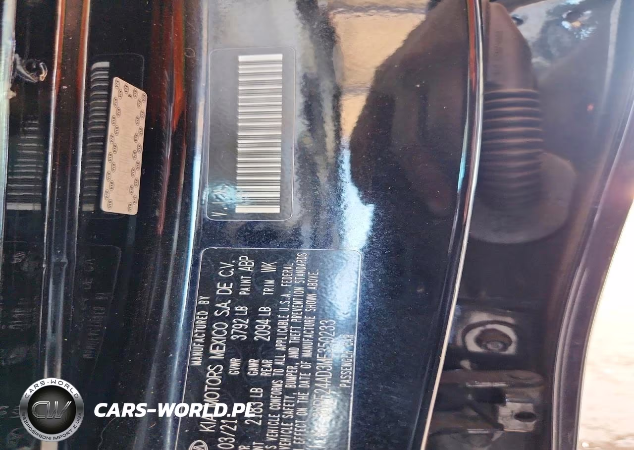 2021 Kia Forte Lxs VIN:3KPF24AD3ME350233 - 12