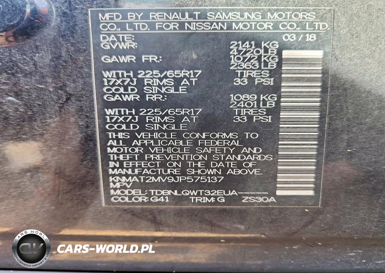 2018 Nissan Rogue S VIN:KNMAT2MV9JP57513 - 12