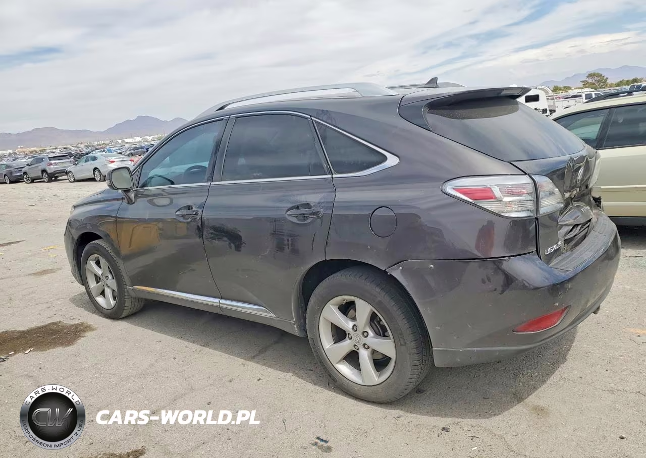 2010 Lexus Rx 350 VIN:2T2BK1BAXAC021729 - 2