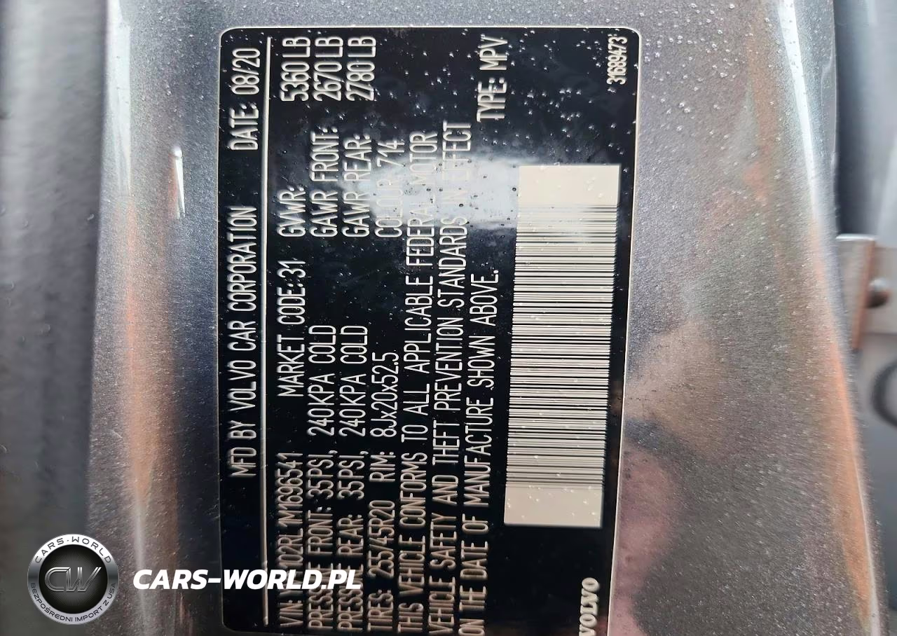 2021 Volvo Xc60 T5 Inscription VIN:YV4102RL1M1696541 - 14