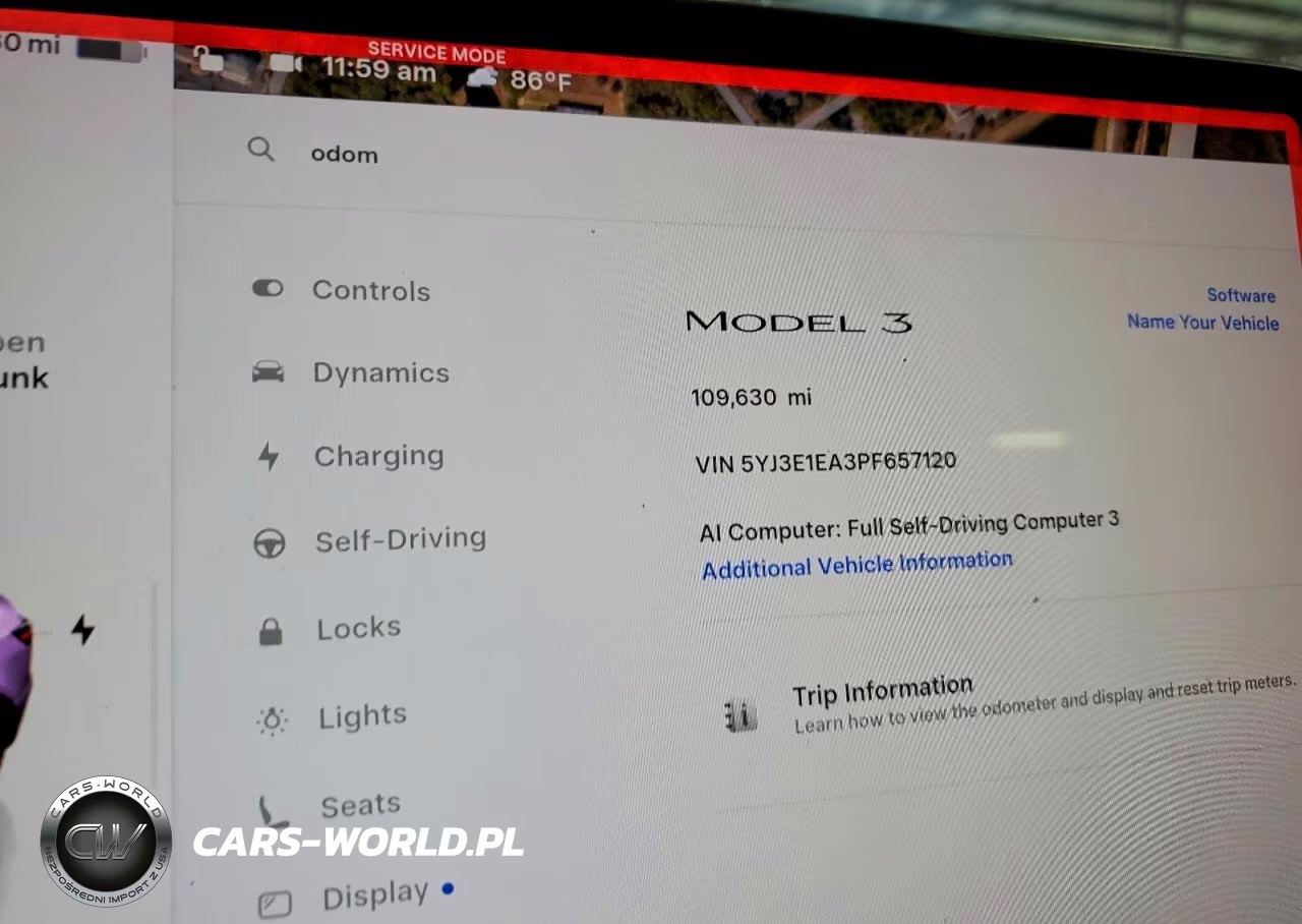 2023 Tesla Model 3 VIN:5YJ3E1EA3PF657120 - 9