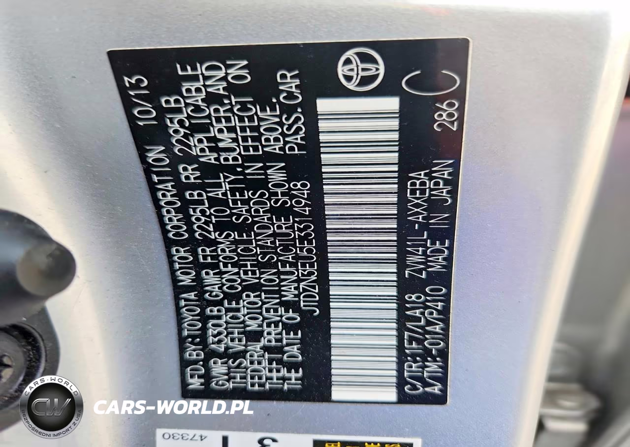 2014 Toyota Prius V Five VIN:JTDZN3EU5E3314948 - 12