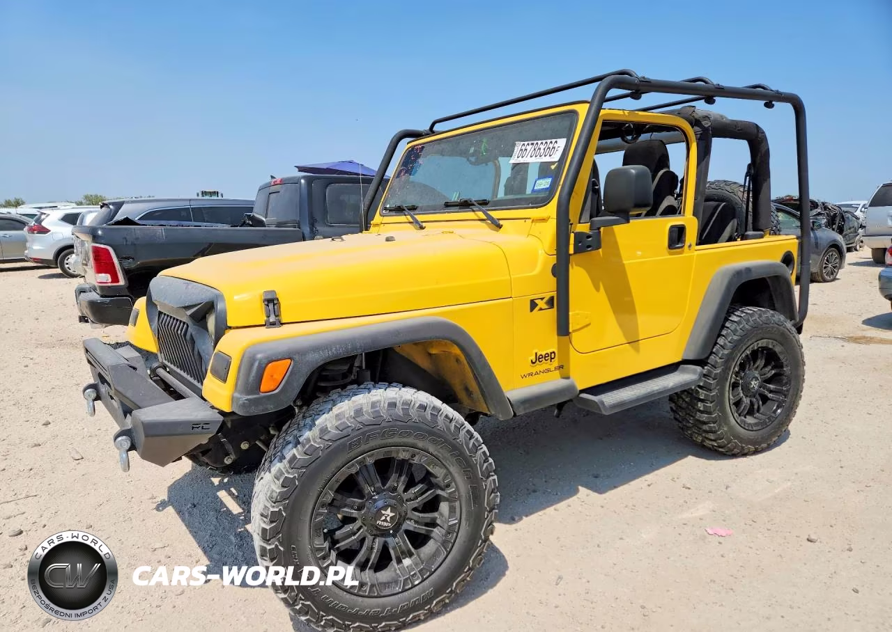 2004 Jeep Wrangler X VIN:1J4FA39S94P763123 - 1