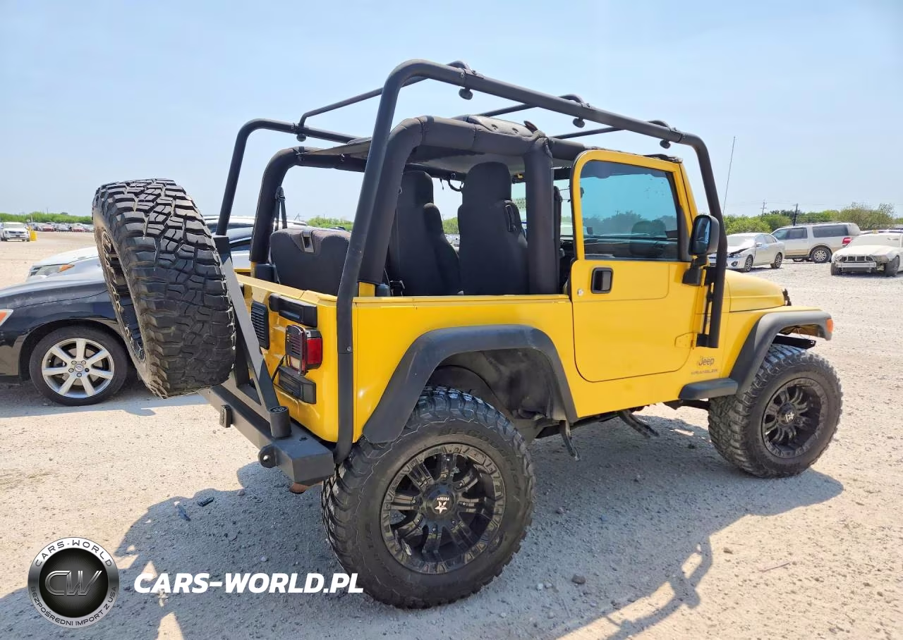 2004 Jeep Wrangler X VIN:1J4FA39S94P763123 - 3