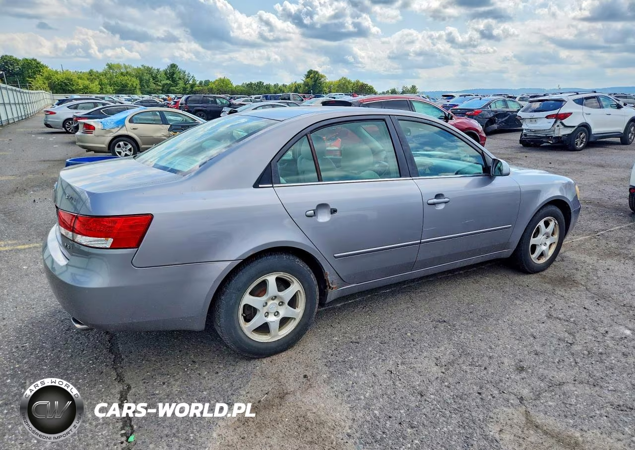 2006 Hyundai Sonata Gls V6 VIN:5NPEU46F16H024672 - 3