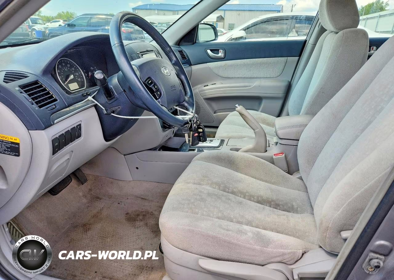 2006 Hyundai Sonata Gls V6 VIN:5NPEU46F16H024672 - 7
