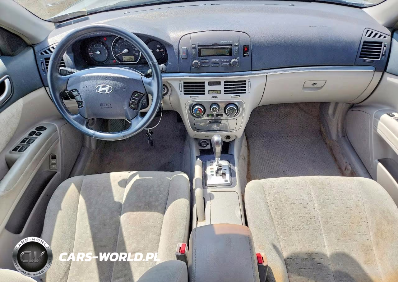 2006 Hyundai Sonata Gls V6 VIN:5NPEU46F16H024672 - 8