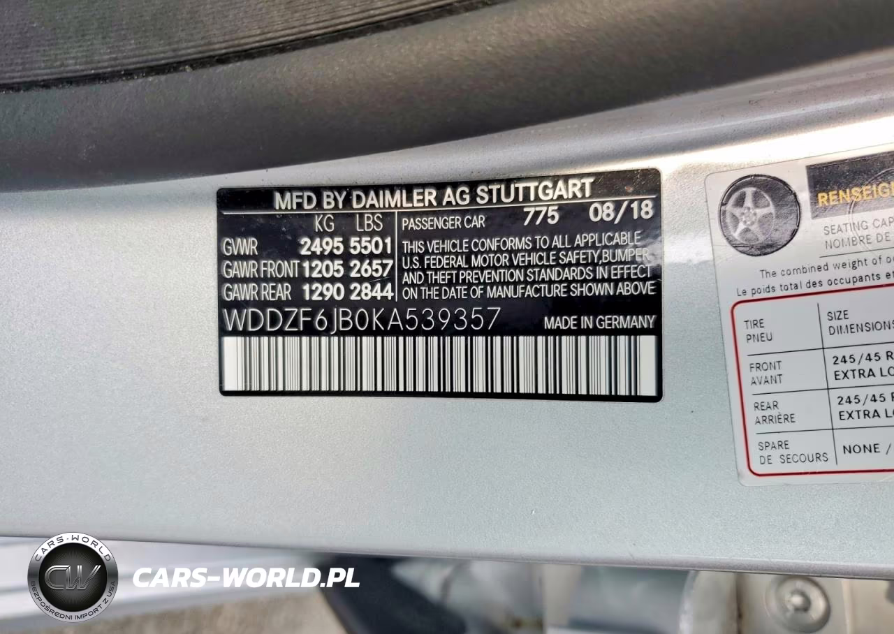2019 Mercedes-Benz E 450 4Matic VIN:WDDZF6JB0KA539357 - 12