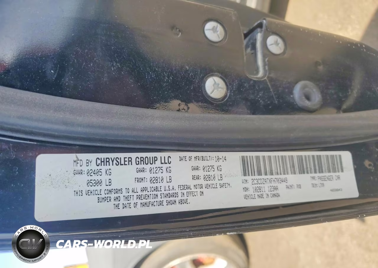2015 Dodge Challenger Sxt VIN:2C3CDZATXFH703449 - 12