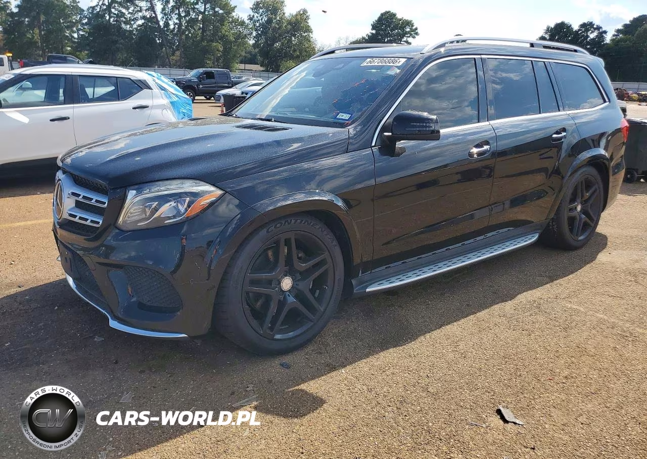 2017 Mercedes-Benz Gls 550 4Matic VIN:4JGDF7DE3HA843724 - 1