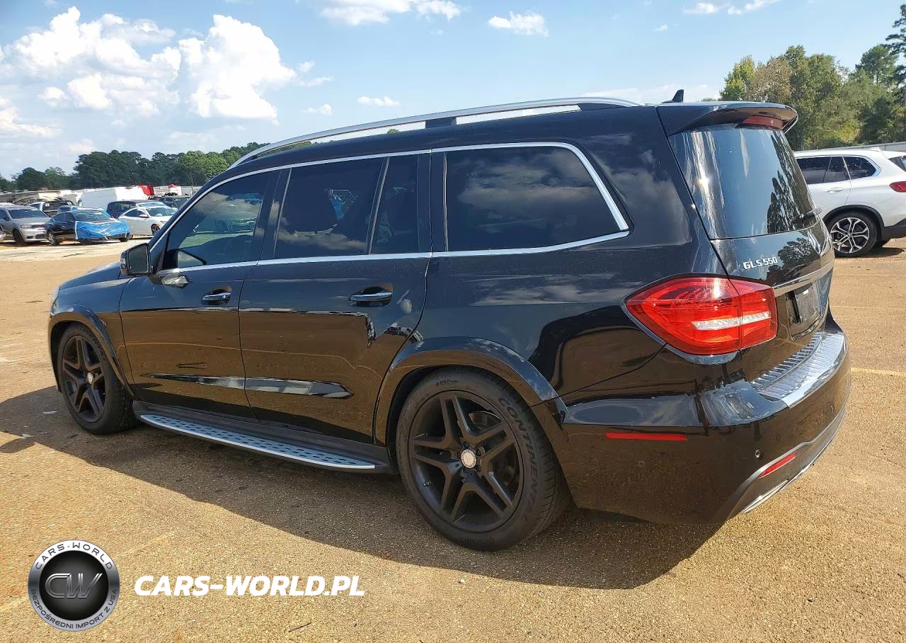 2017 Mercedes-Benz Gls 550 4Matic VIN:4JGDF7DE3HA843724 - 2