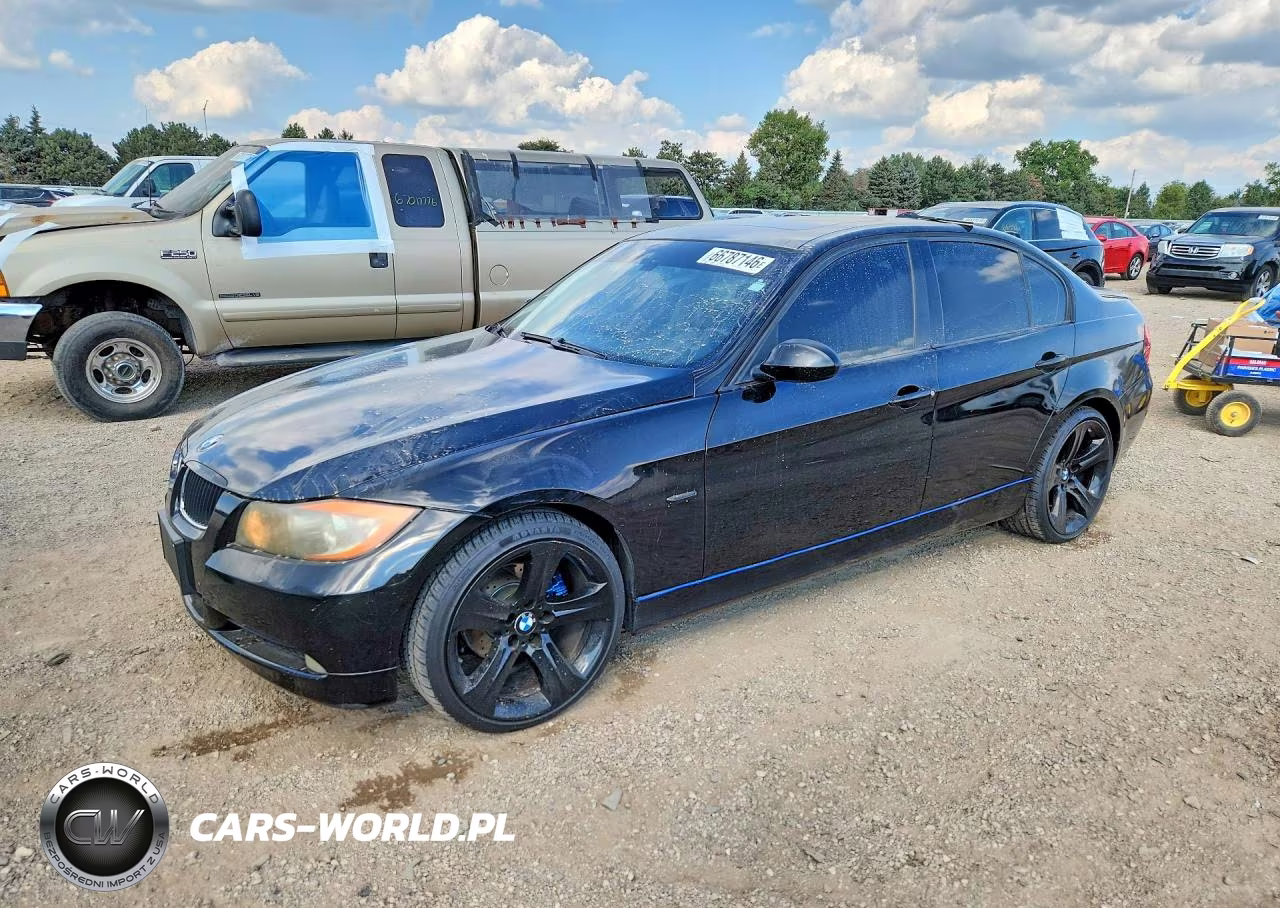 2007 BMW 328 I VIN:WBAVA37597NL17131 - 1