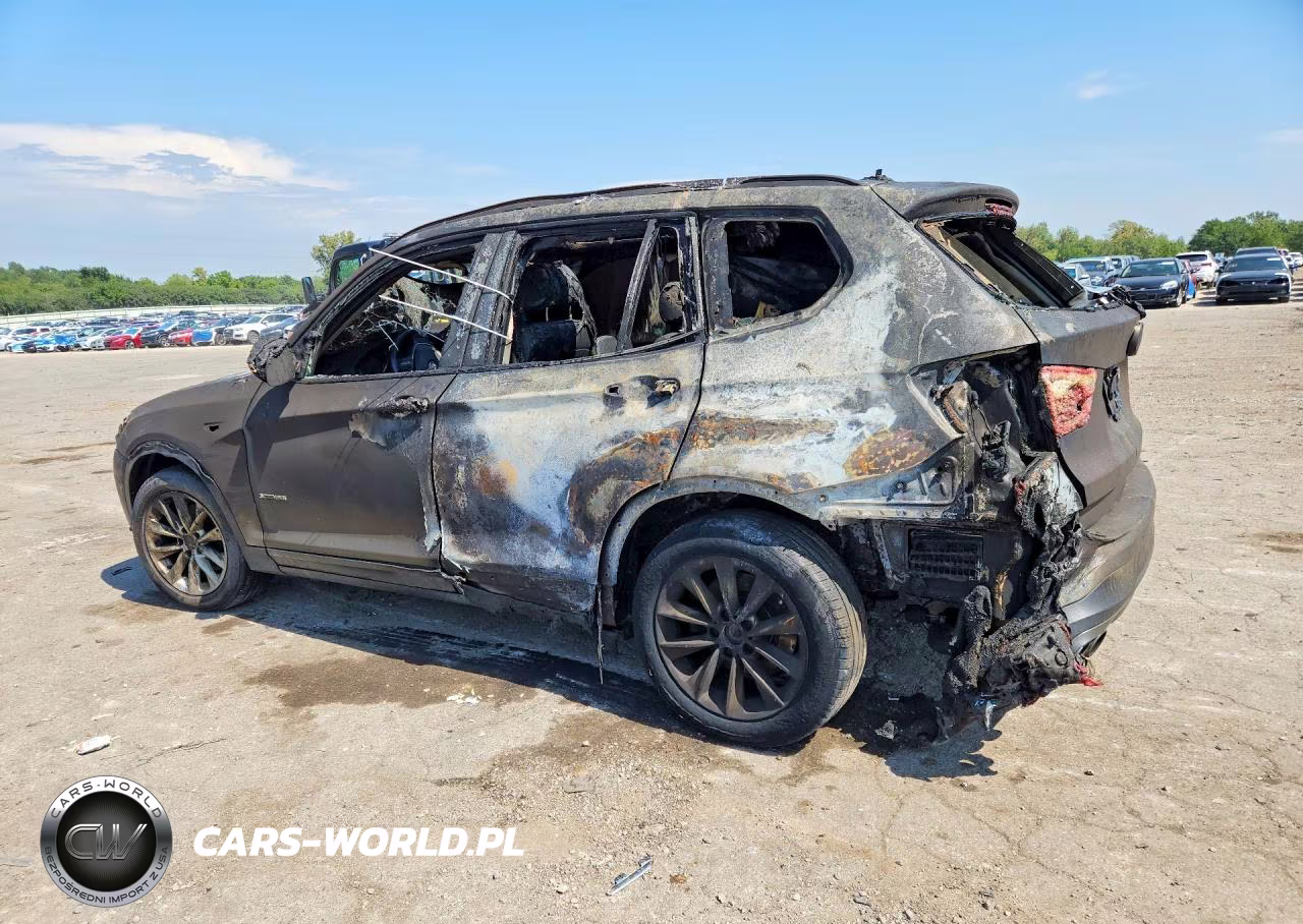 2016 BMW X3 VIN:5UXWX9C58G0D86079 - 2