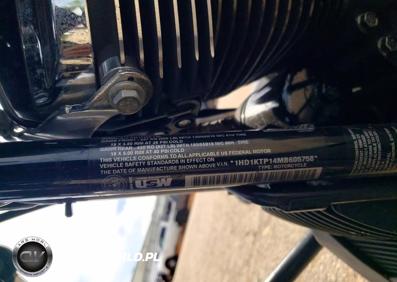 2021 Harley-Davidson Fltrxs VIN:1HD1KTP14MB605758 - 9