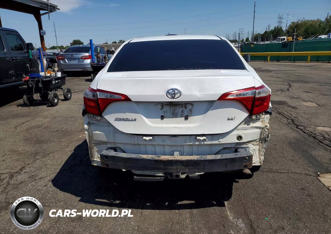 2015 Toyota Corolla Le VIN:2T1BURHE0FC366928 - 6