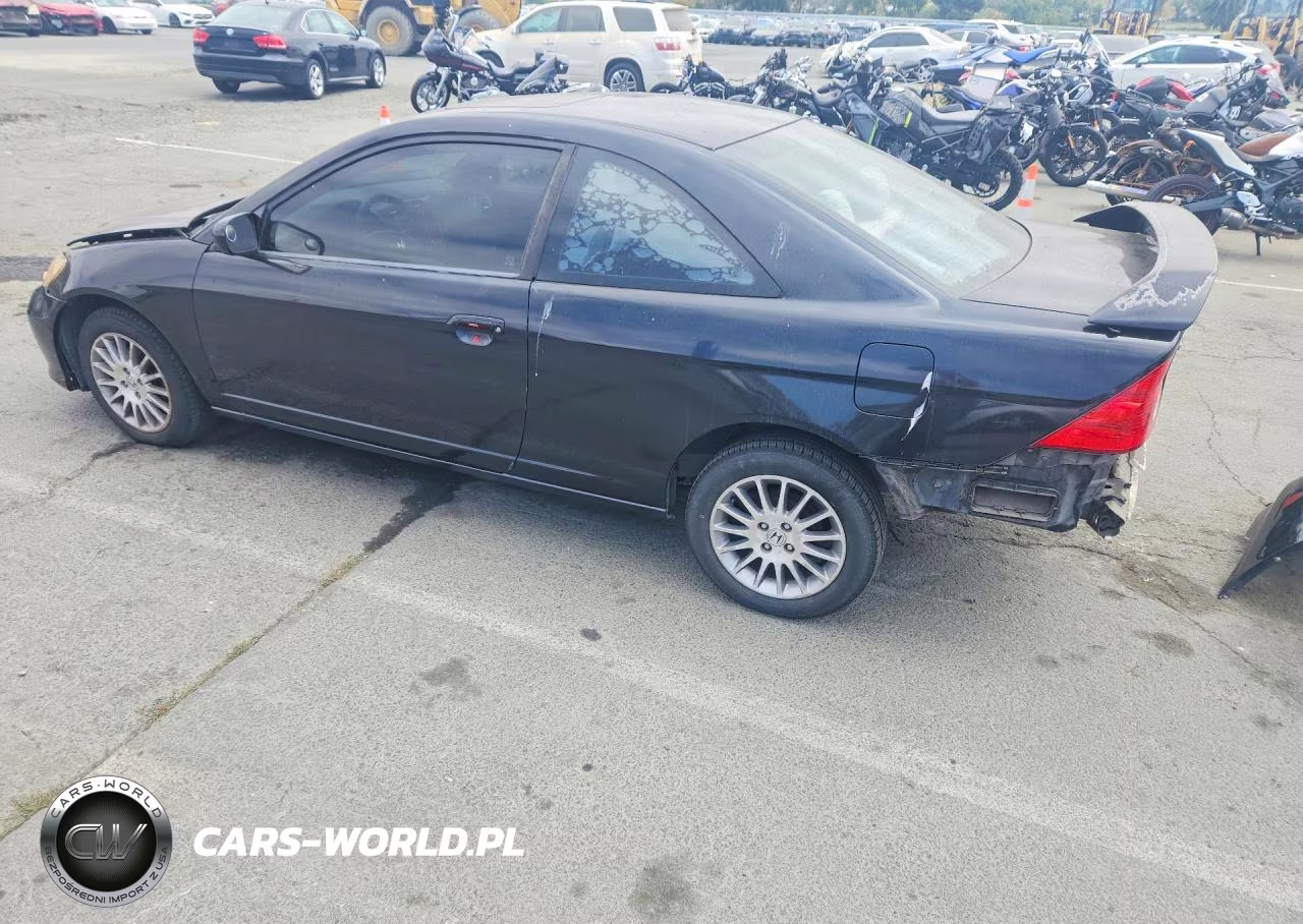 2005 Honda Civic Ex VIN:1HGEM229X5L030728 - 2
