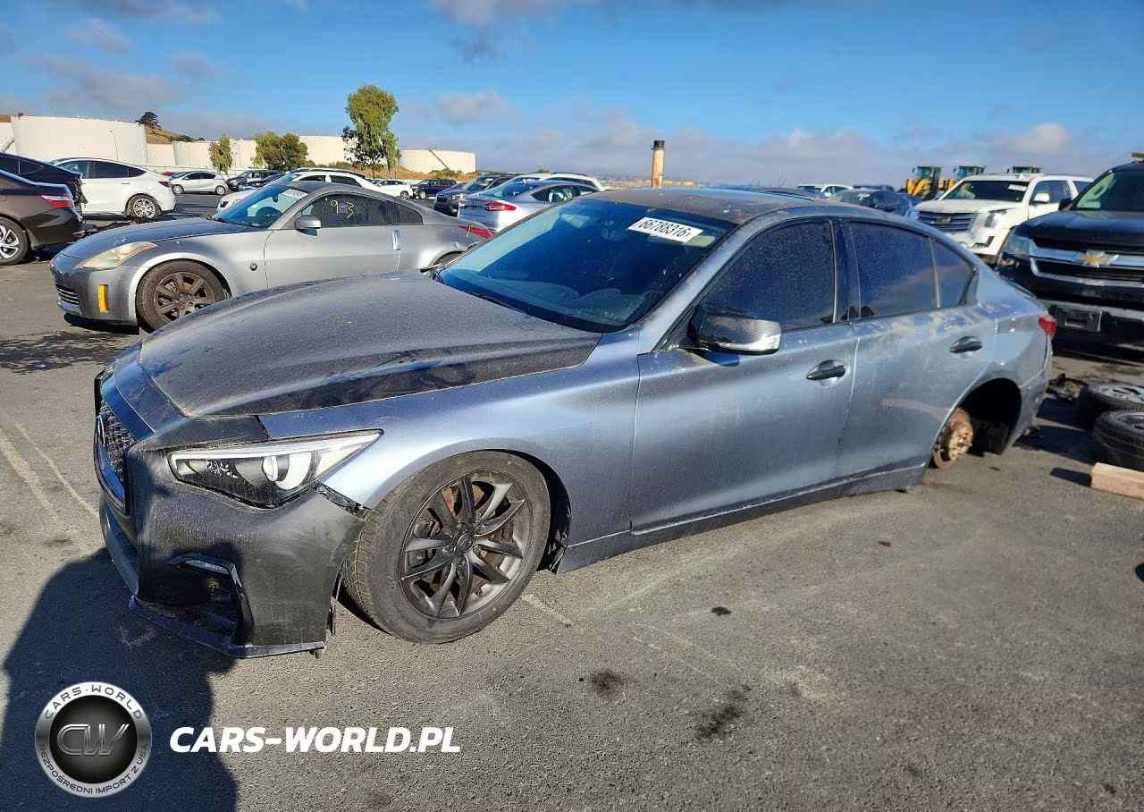 2018 Infiniti Q50 3.0T Luxe VIN:JN1EV7AP6JM366067 - 1