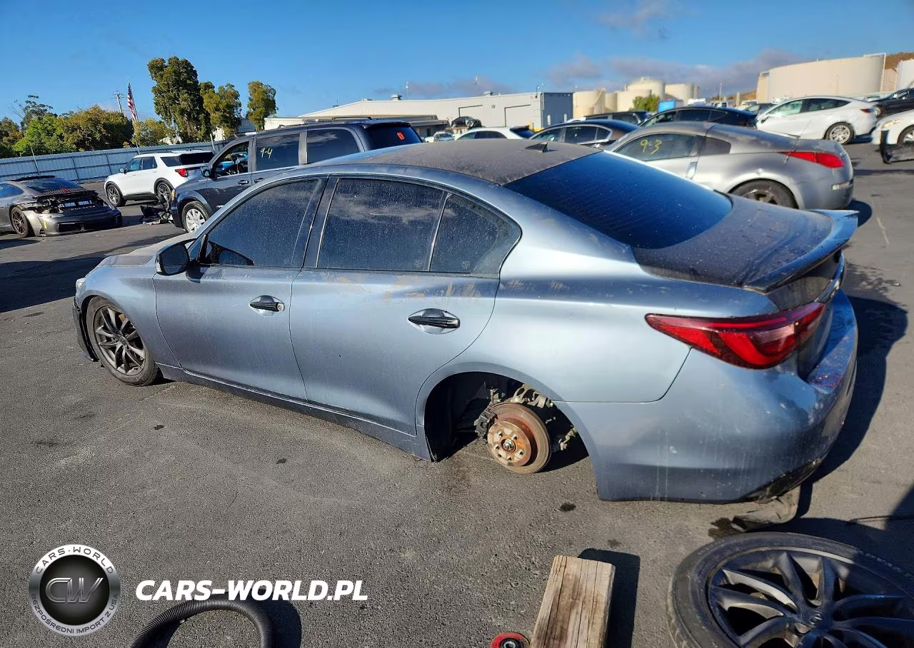 2018 Infiniti Q50 3.0T Luxe VIN:JN1EV7AP6JM366067 - 2