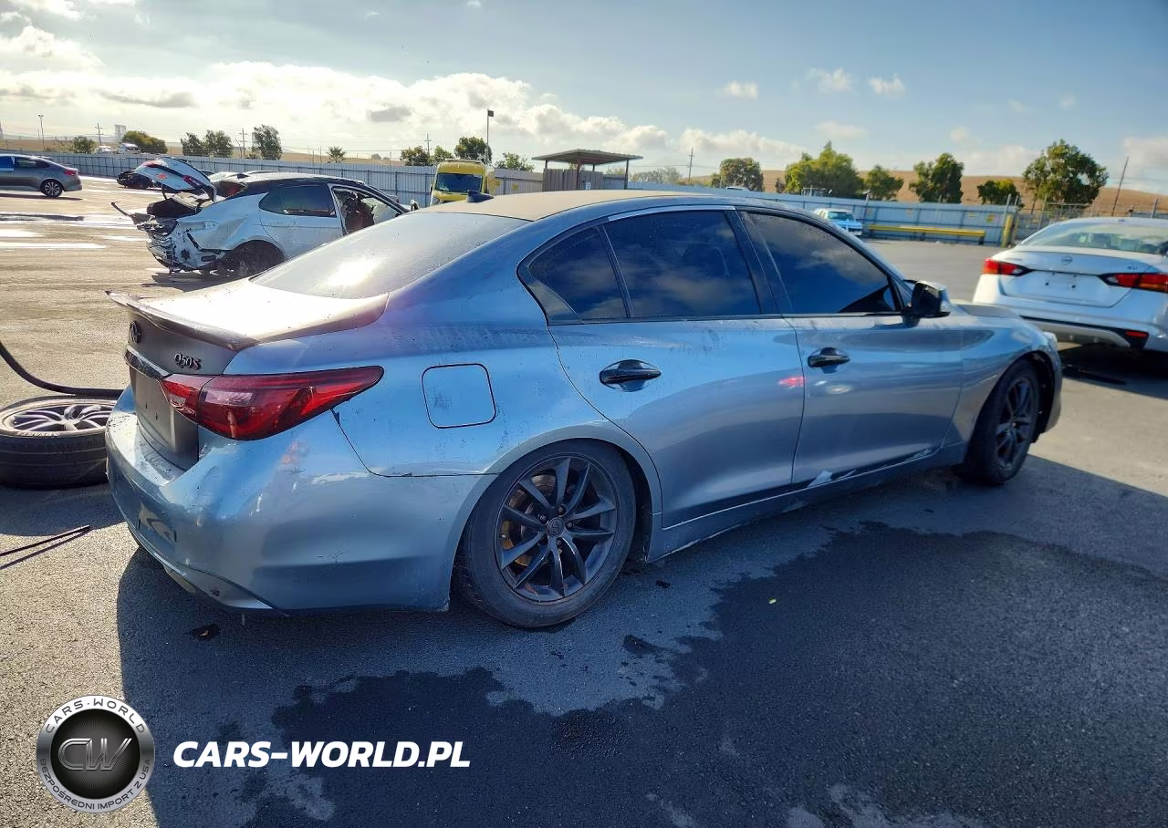 2018 Infiniti Q50 3.0T Luxe VIN:JN1EV7AP6JM366067 - 3