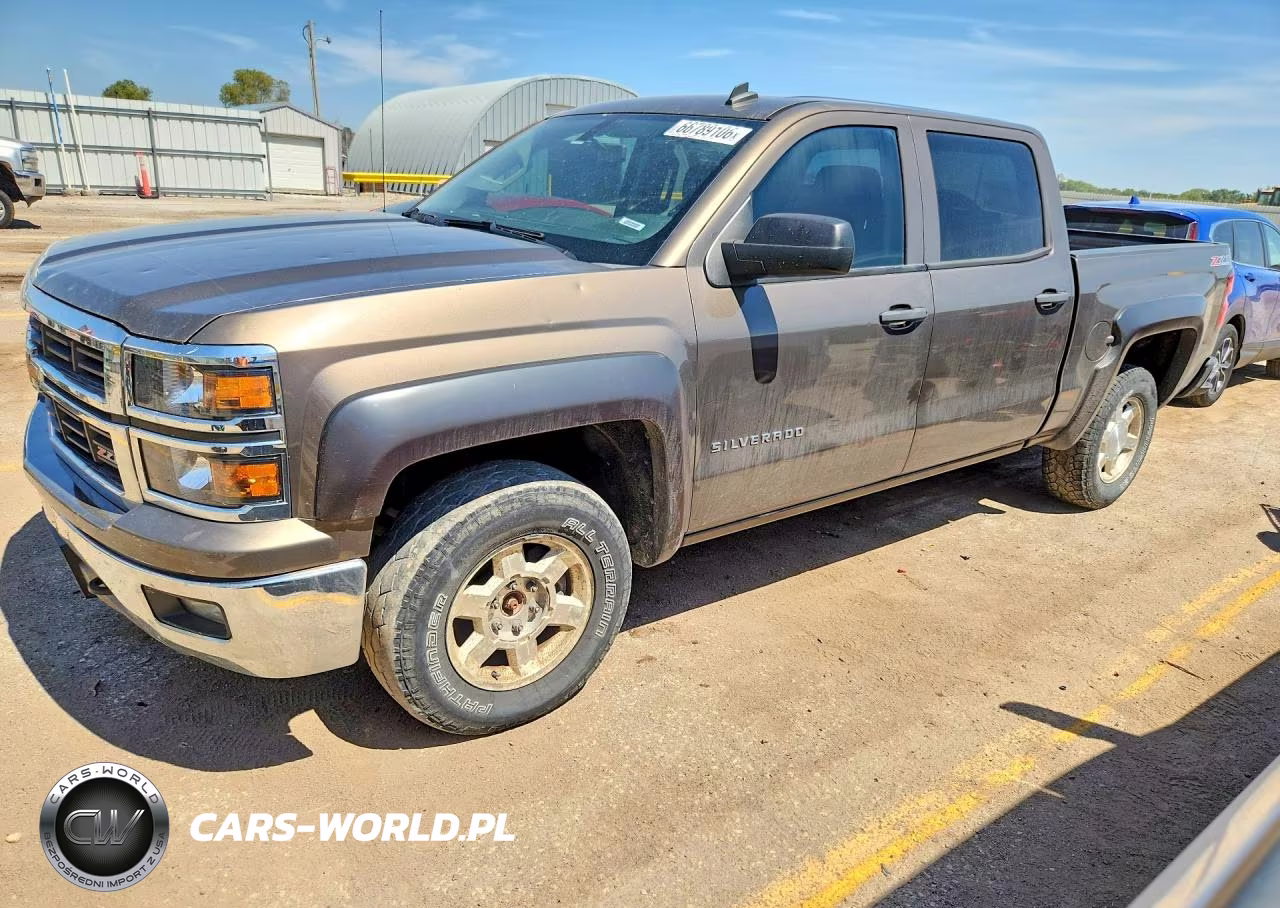 2014 Chevrolet Silverado K1500 Lt VIN:3GCUKREC4EG516299 - 1