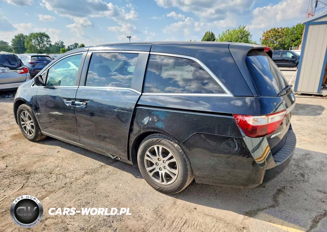 2011 Honda Odyssey Exl VIN:5FNRL5H64BB046973 - 2