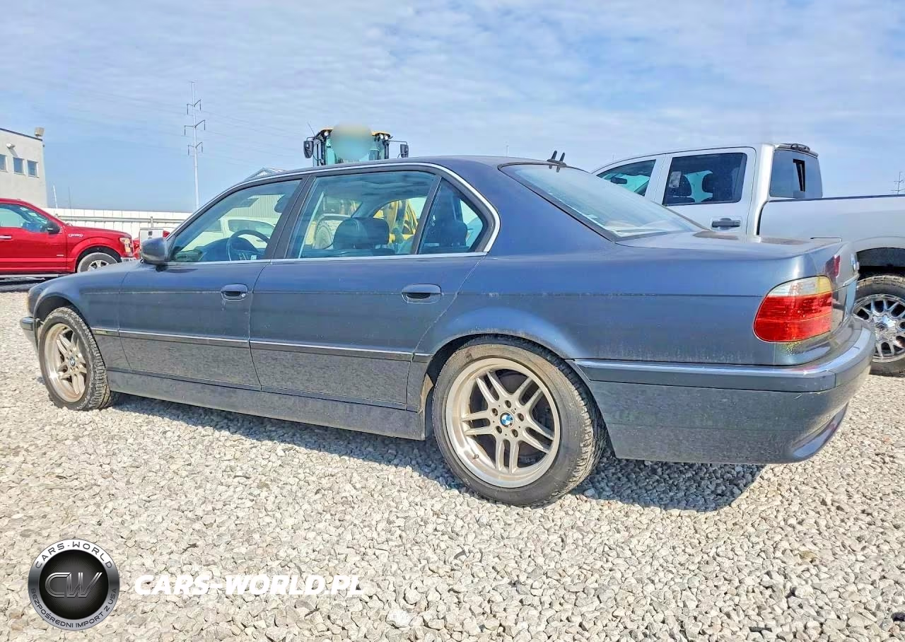 2001 BMW 740 Il VIN:WBAGH83421DP27992 - 2