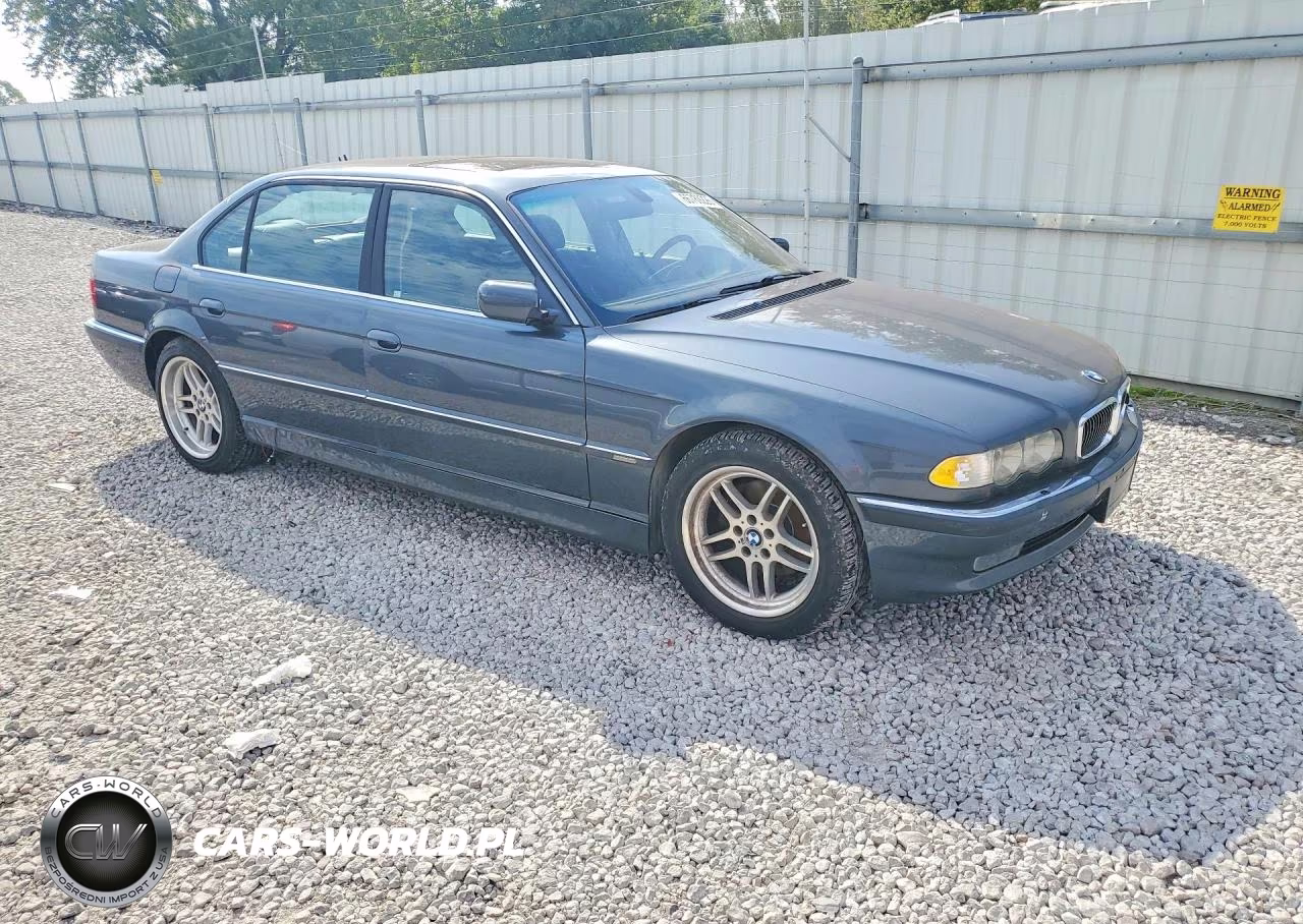 2001 BMW 740 Il VIN:WBAGH83421DP27992 - 4