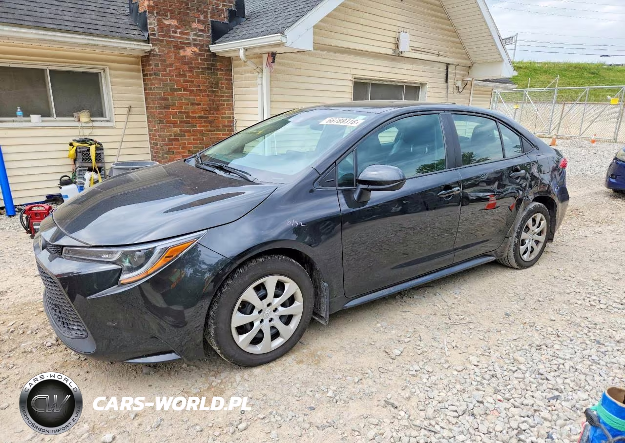 2022 Toyota Corolla Le VIN:5YFEPMAE8NP391074 - 1