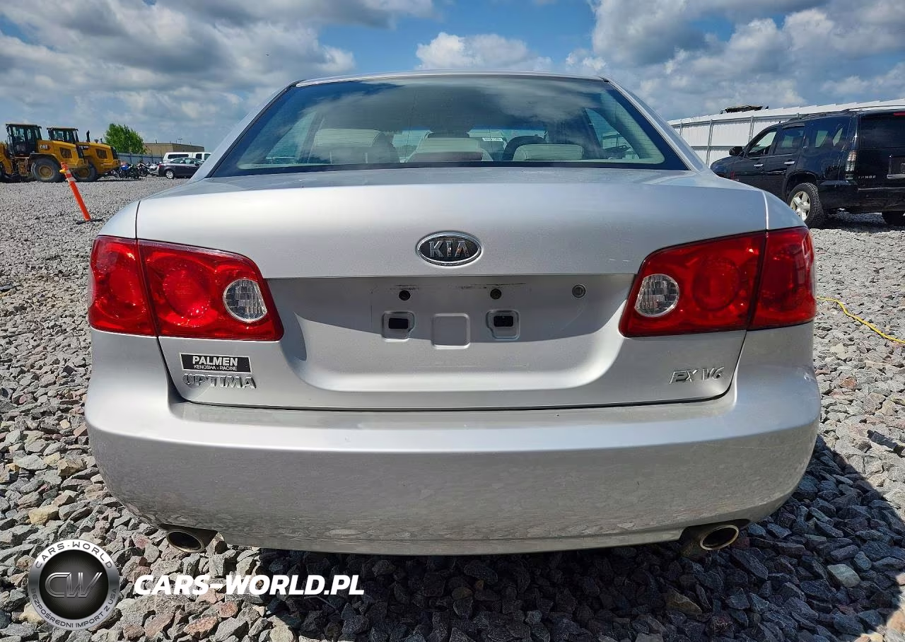 2008 Kia Optima Lx VIN:KNAGE124085225665 - 6