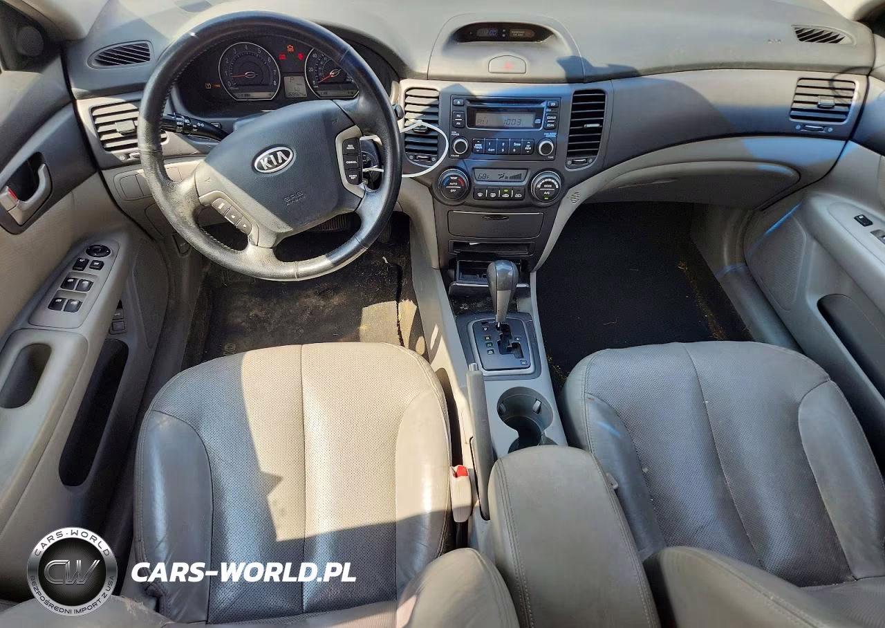 2008 Kia Optima Lx VIN:KNAGE124085225665 - 8