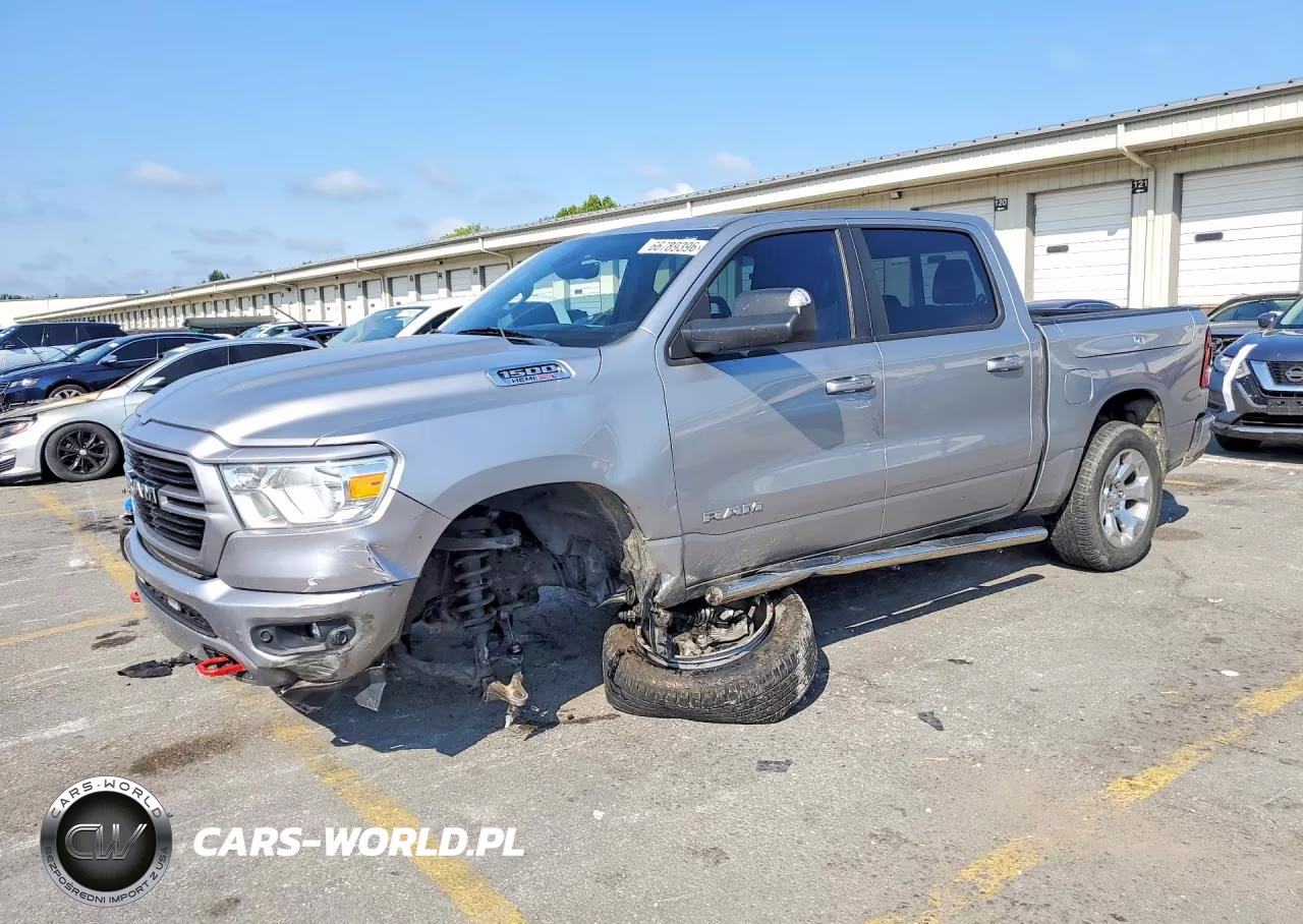 2020 Ram 1500 Big Horn-Lone Star VIN:1C6SRFFT0LN171803 - 1