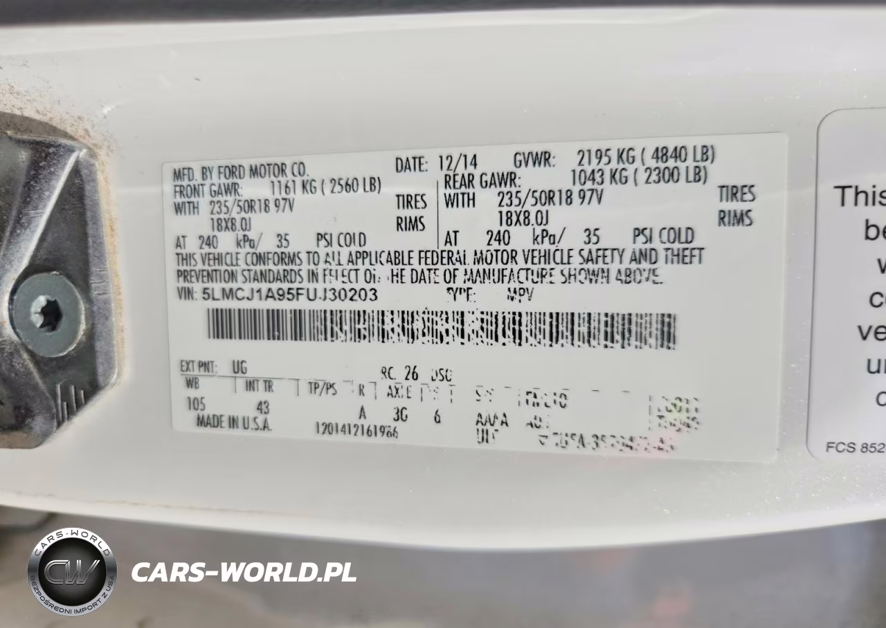 2015 Lincoln Mkc VIN:5LMCJ1A95FUJ30203 - 13