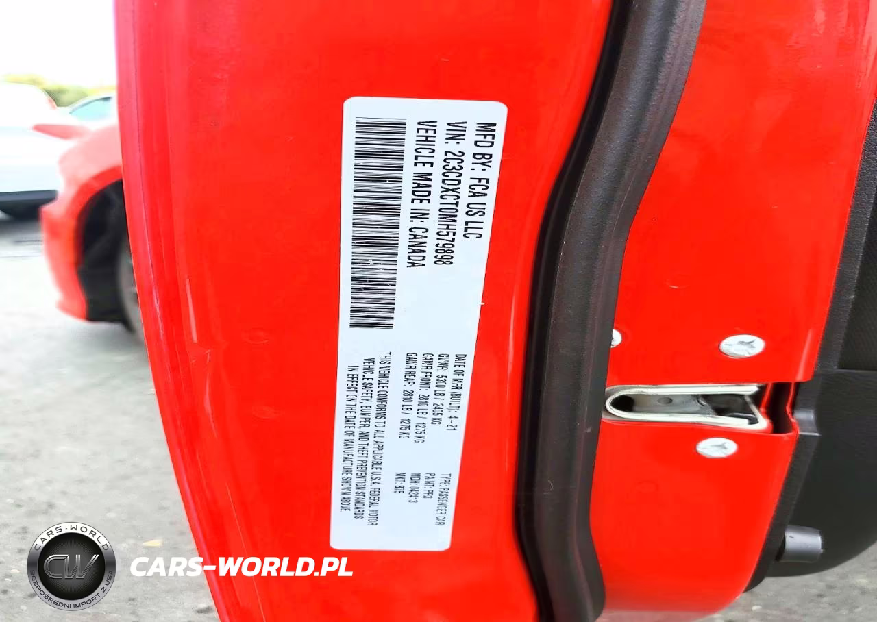 2021 Dodge Charger R VIN:2C3CDXCT0MH579898 - 12