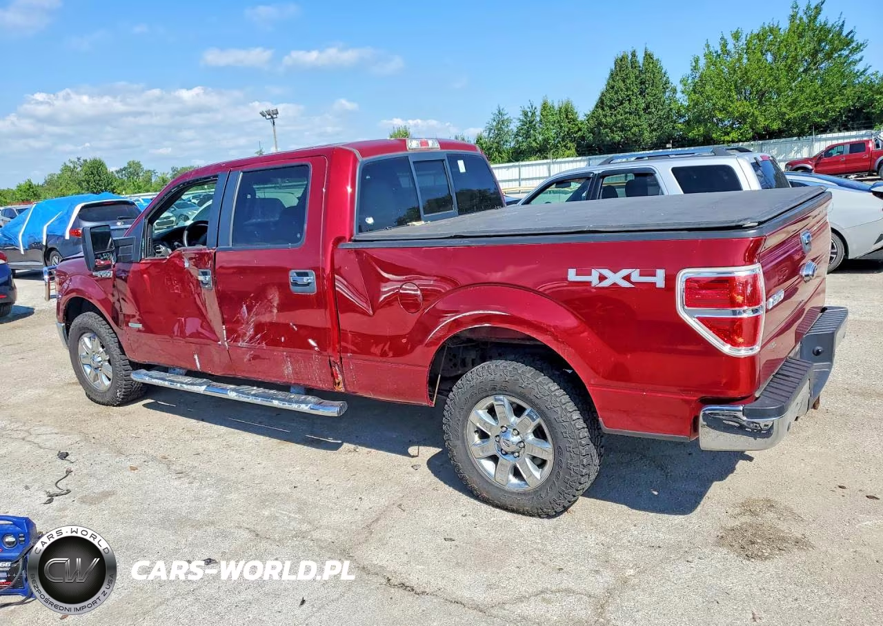 2013 Ford F150 Supercrew VIN:1FTFW1ETXDFD78427 - 2