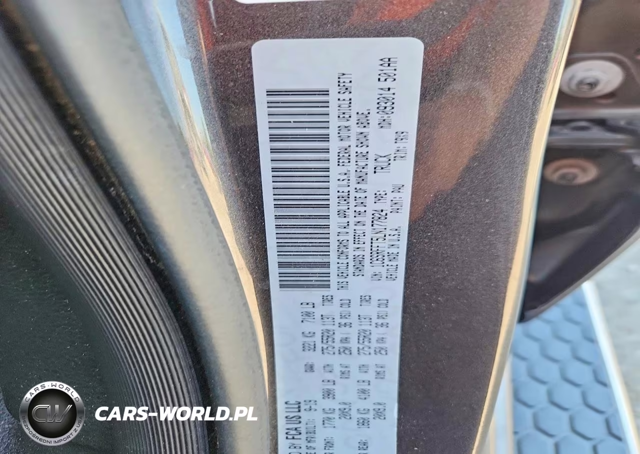2020 Ram 1500 Big Horn-Lone Star VIN:1C6SRFFT5LN177824 - 13