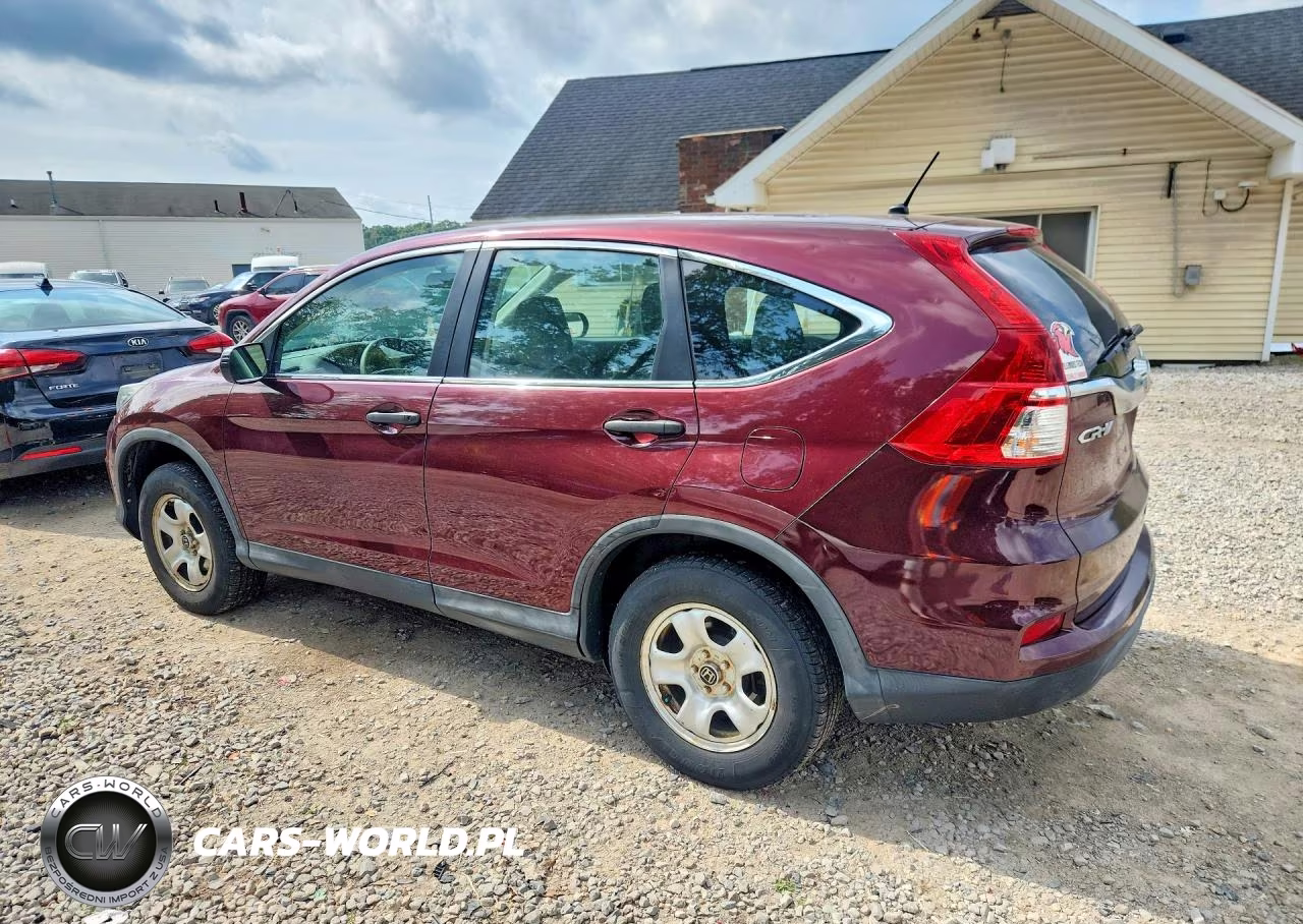 2015 Honda Cr-V Lx VIN:2HKRM4H3XFH604443 - 2
