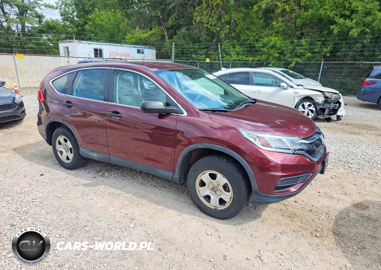2015 Honda Cr-V Lx VIN:2HKRM4H3XFH604443 - 4