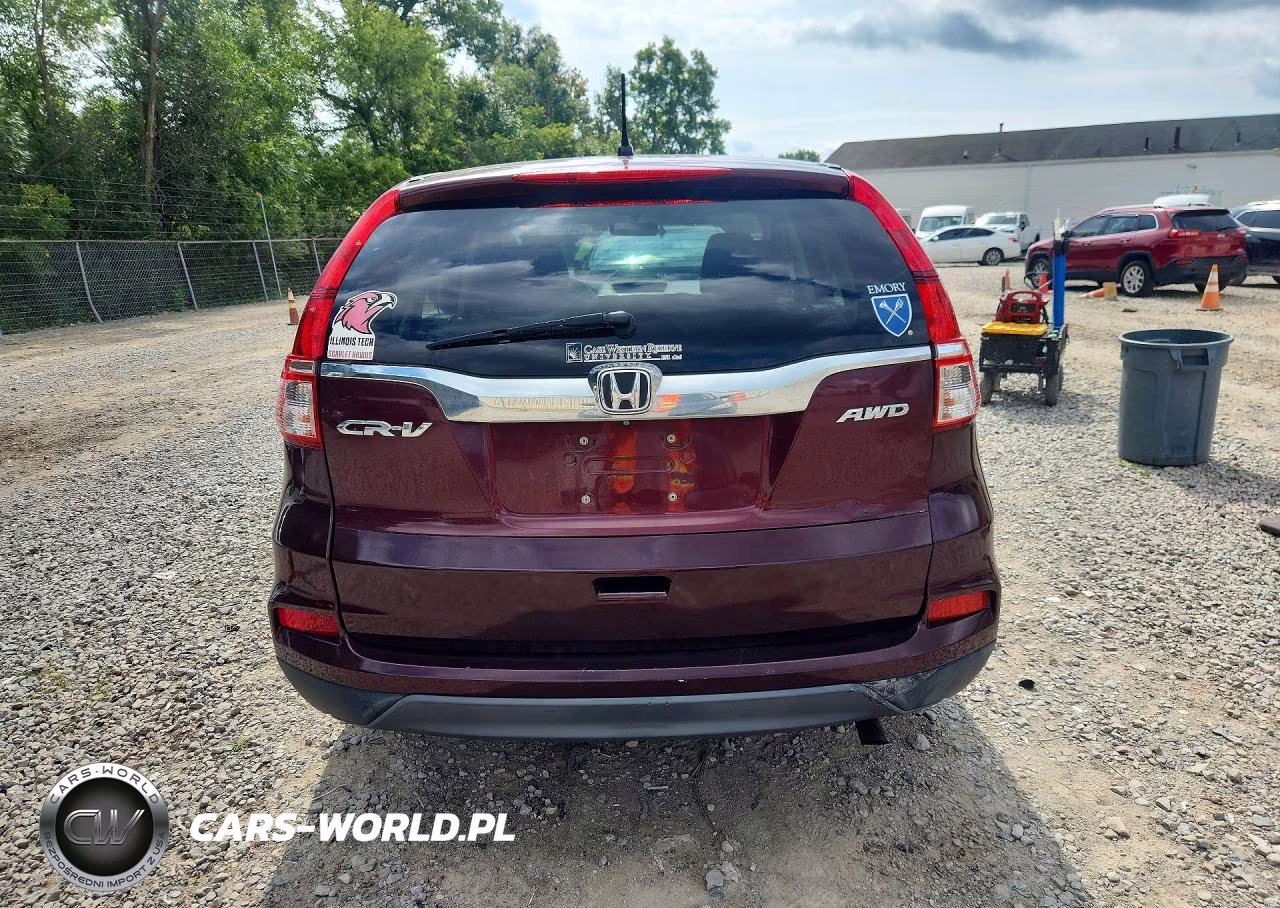 2015 Honda Cr-V Lx VIN:2HKRM4H3XFH604443 - 6