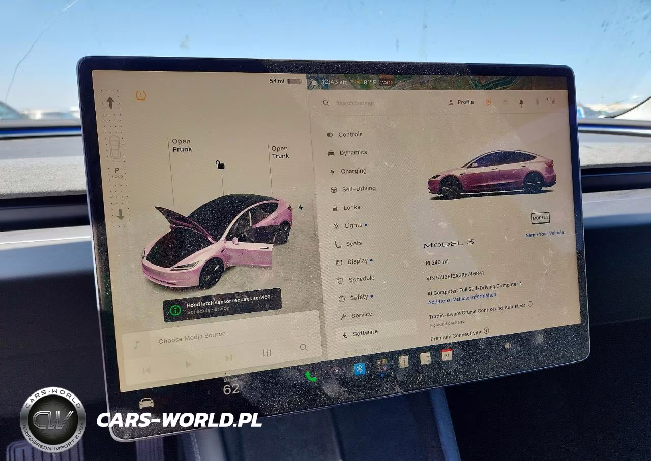 2024 Tesla Model 3 VIN:5YJ3E1EA2RF746941 - 9