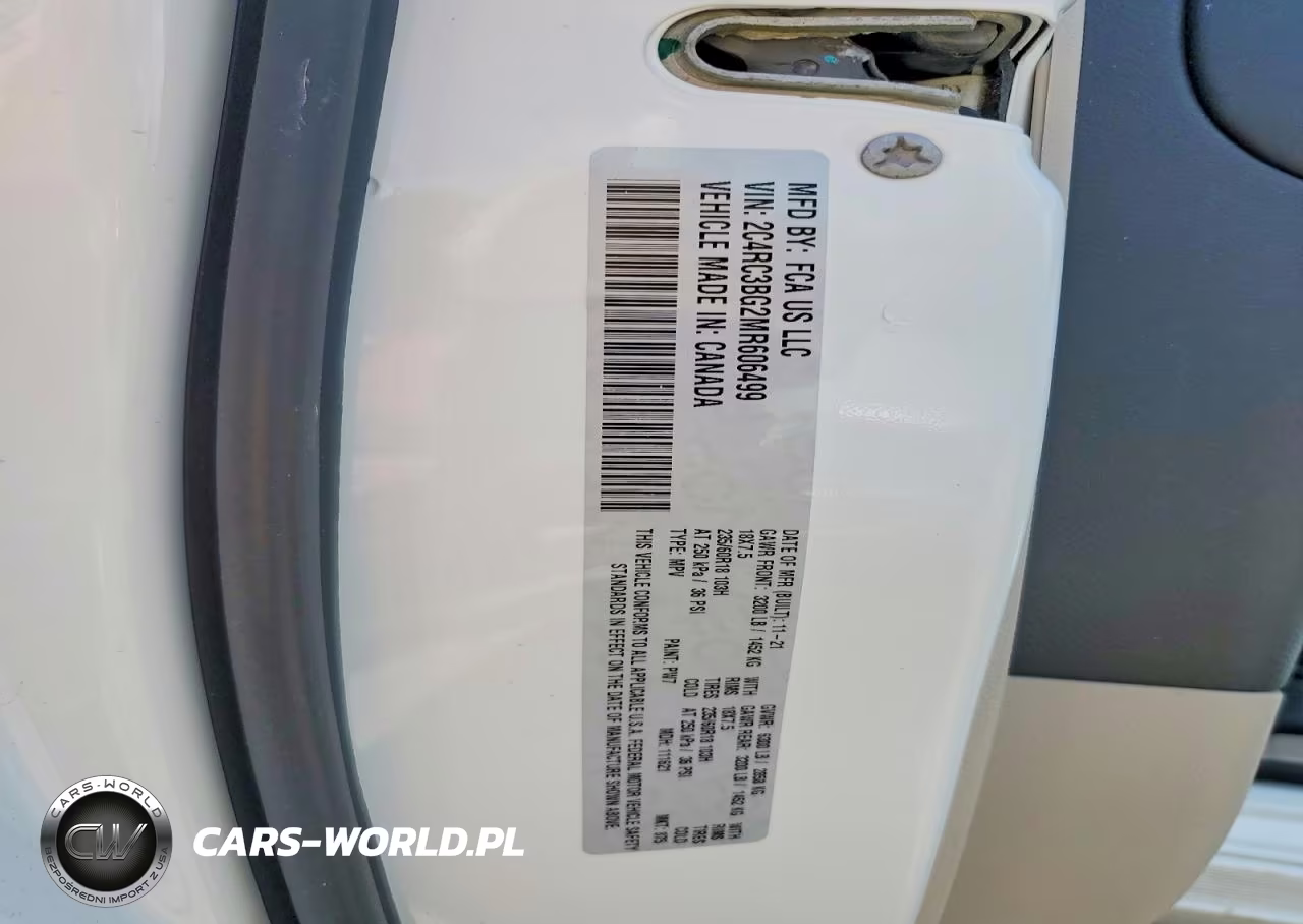2021 Chrysler Pacifica Touring L VIN:2C4RC3BG2MR606499 - 13