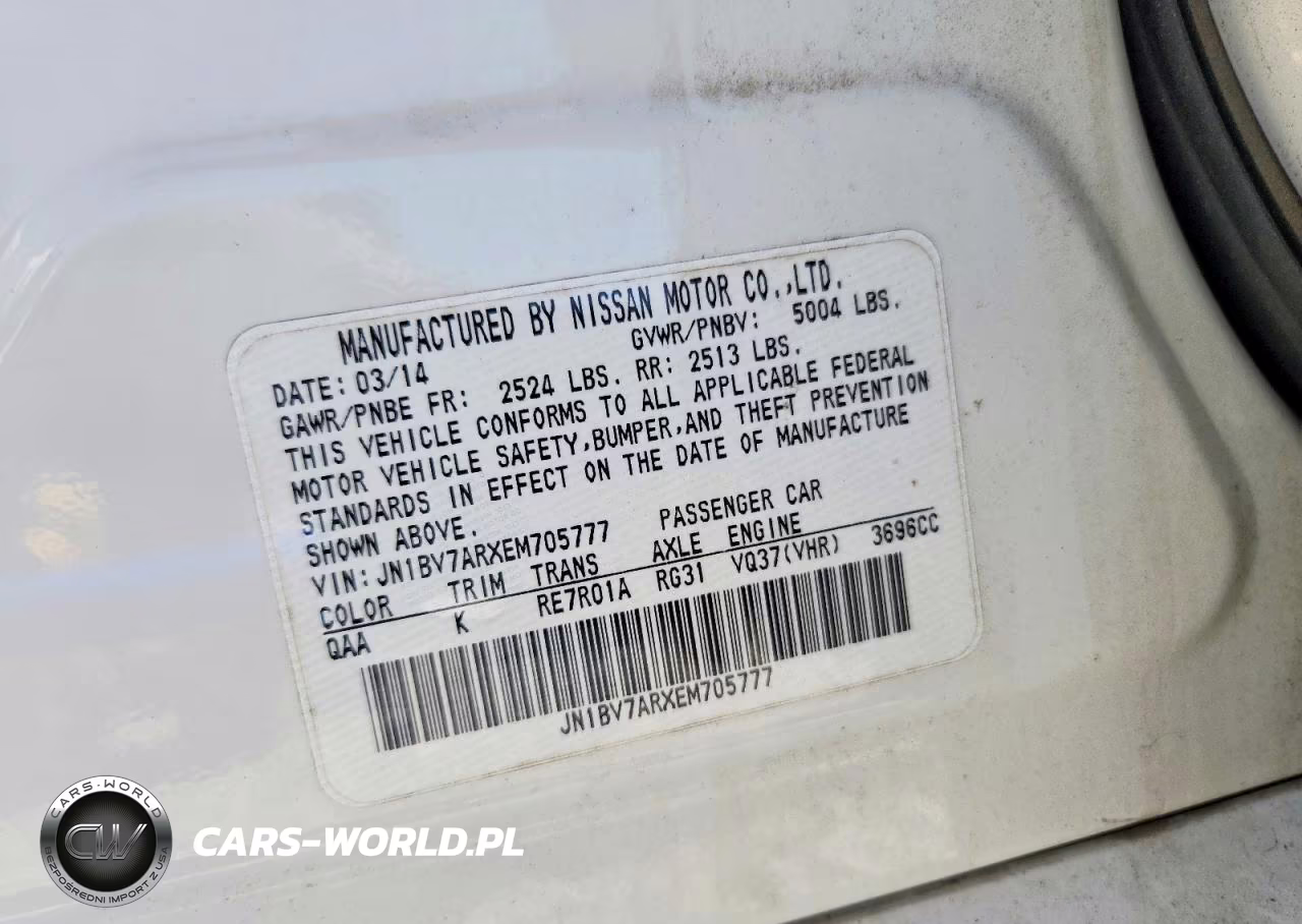2014 Infiniti Q50 Premium VIN:JN1BV7ARXEM705777 - 12