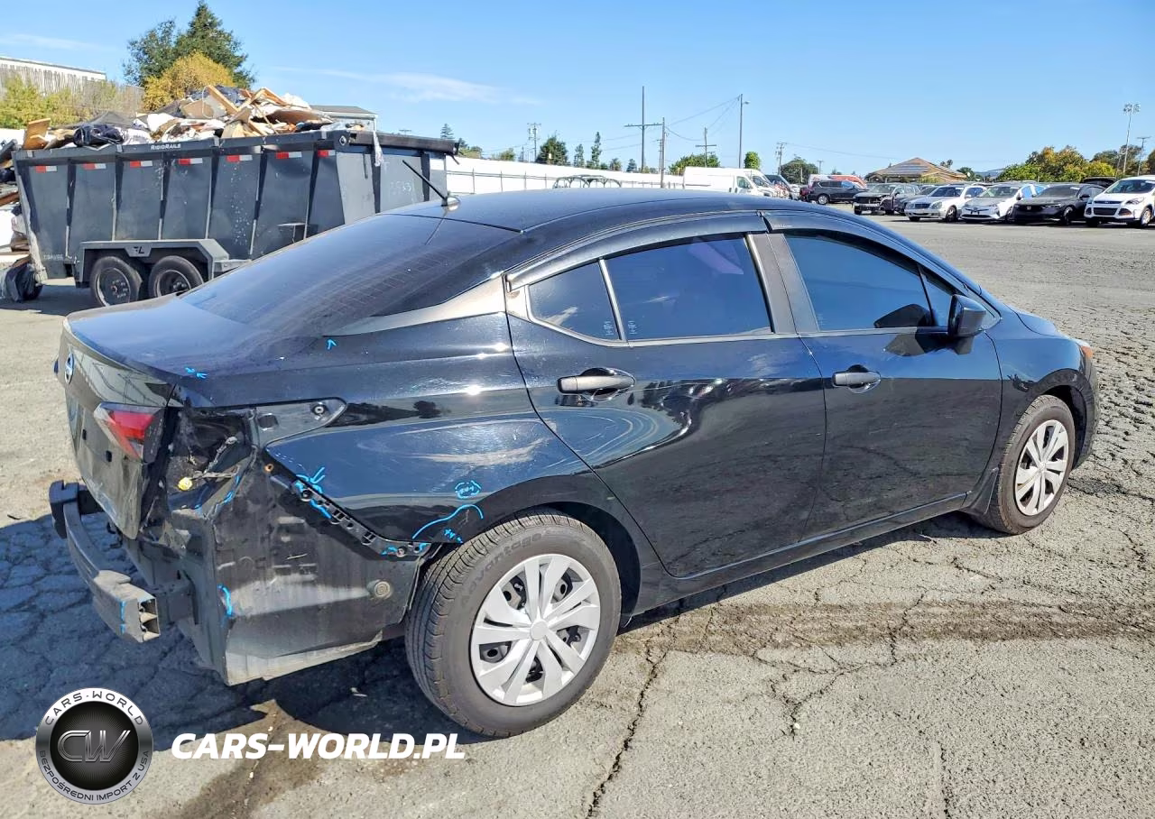 2021 Nissan Versa S VIN:3N1CN8DV0ML922198 - 3