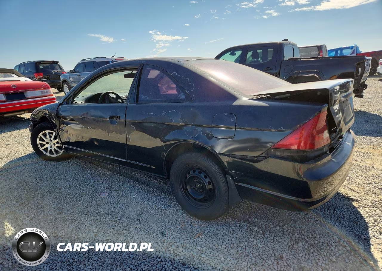 2001 Honda Civic Hx VIN:1HGEM21791L102951 - 2