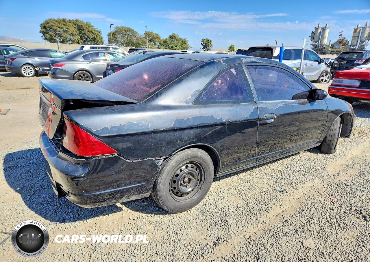 2001 Honda Civic Hx VIN:1HGEM21791L102951 - 3