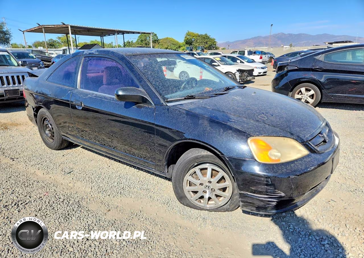 2001 Honda Civic Hx VIN:1HGEM21791L102951 - 4