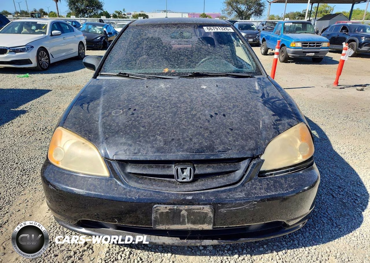2001 Honda Civic Hx VIN:1HGEM21791L102951 - 5